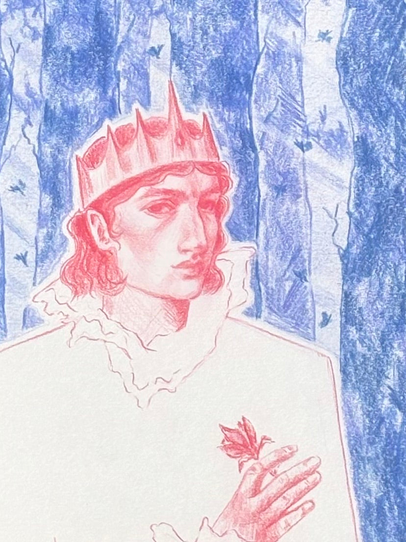 Oberon - Original Artwork - 205mm x 295mm