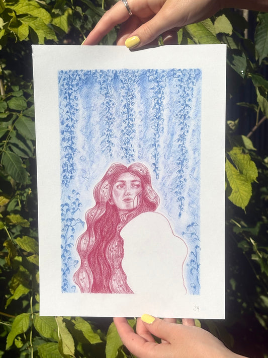 Hermia - Original Artwork - 205mm x 295mm